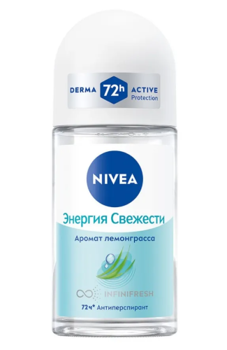 NIVEA антиперспирант жен. энергия свежести 50мл ролл 83754